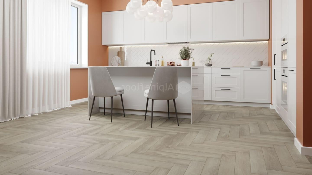 Каменно-полимерная плитка Alpine Floor Parquet Light Дуб фантазия ЕСО 13-1