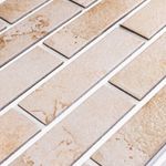 Керамин, Айдахо 3 Бежевый, 245x65x7 - клинкерная фасадная плитка