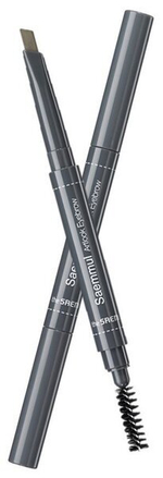 Автоматический карандаш для бровей с щеточкой The Saem Saemmul Artlook Eyebrow 01 "КОРИЧНЕВЫЙ"