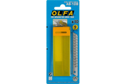 Сегментированные лезвия OLFA 9х80х0.38 мм 10 шт. OL-AB-10B