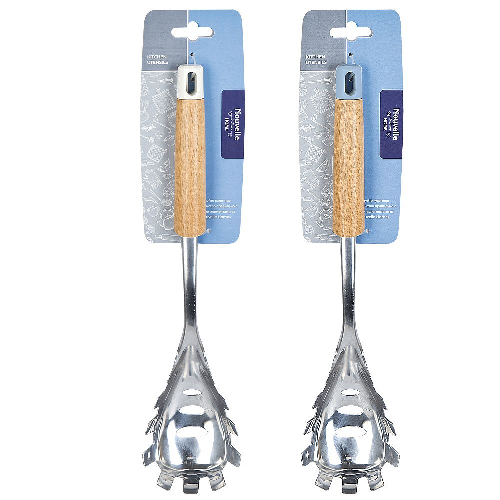 Ложка для спагетти " " 33,5*8*4 (2 вида) (упаковочный пакет)