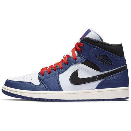 Кроссовки Air Jordan 1 Retro Mid SE Deep Royal Blue