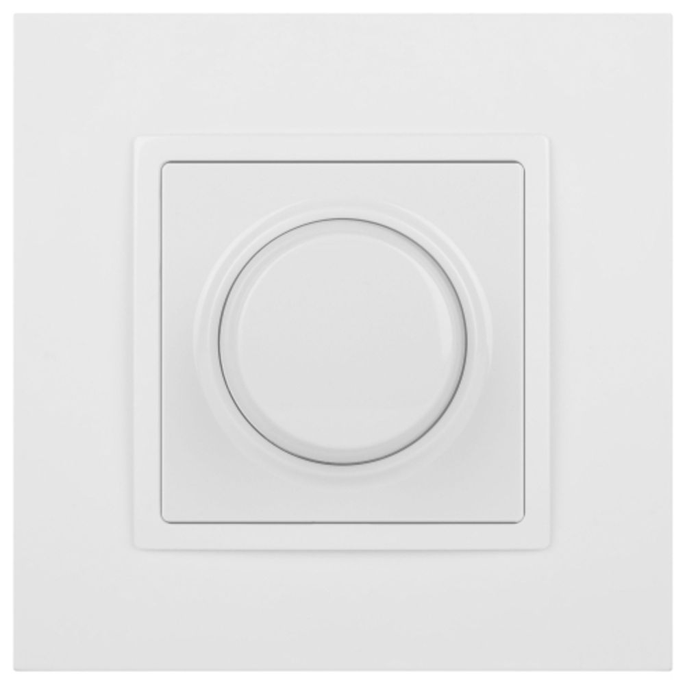 14-4101-01 ЭРА Светорегулятор поворотно-нажимной, 400ВА 230В, IP20, Эра Elegance, белый