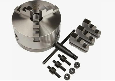 Токарный патрон К11-160/С4, посадка на условный конус 4, трехкулачковый, самоцентрирующийся