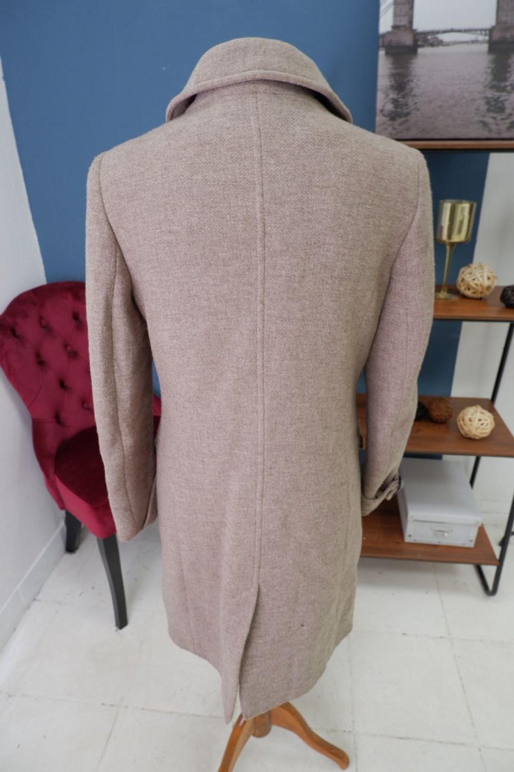 Пальто 1.2.3 Paris  шерстяное 44 размер