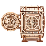 Механический сейф с кодовым замком от Wood Trick - деревянный конструктор, 3D пазл, Сборная модель