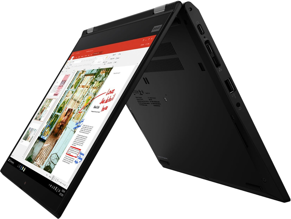 Ноутбук Lenovo ThinkPad L13 Yoga G2 20VK0014RT Core i5 1135G7, 8192 Mb, 13.3; Full HD 1920x1080, 256 Gb SSD, DVD нет, Intel Iris Xe Graphics, Windows 10 Professional, серебристый