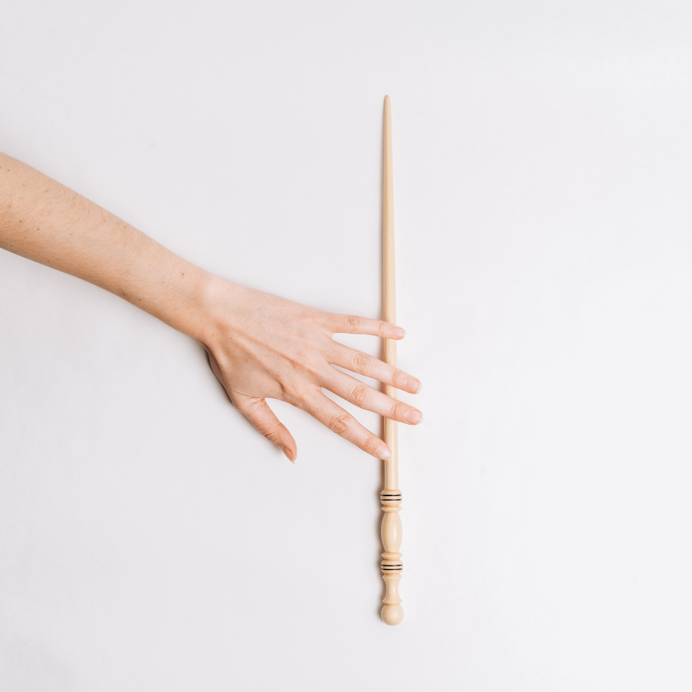 Указка для учителя из натуральной древесины из сибирского кедра 400 мм. U9