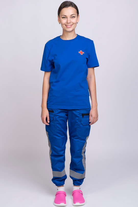 Брюки-джоггеры демисезонные женские Скорая помощь MedicLine