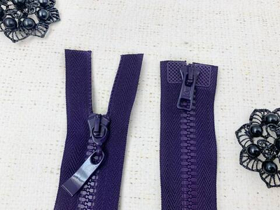 Молнии трактор АРТА-Ф 2077, Латвия, Т6, L 75 см, 2 бегунка, фиолетовый