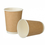 Стакан бумажный двухслойный КРАФТ (250 мл)