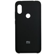 Силиконовый чехол Silicone Cover для Xiaomi Redmi Note 6 Pro (Черный)