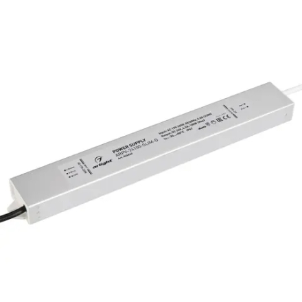 Блок питания ARPV-24100-SLIM-D (24V, 4.2A, 100W) (Arlight, IP67 Металл, 3 года) 026664