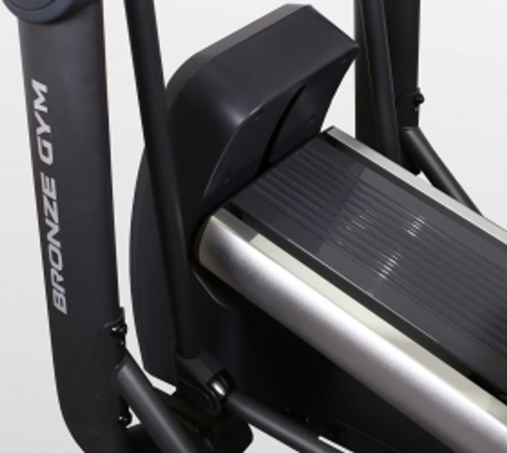 Эллиптический эргометр с автонаклоном коммерческий BRONZE GYM E1000M PRO TFT TURBO