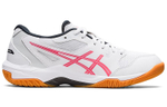 Asics Gel-Rocket 10 volleyball shoes wear-resistant lightweight low-top training shoes women's pink and white