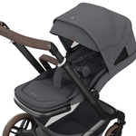 Детская коляска Maxi-Cosi Fame 3 в 1 с автокреслом Coral 360 Essential grey Twillic Graphite/графит