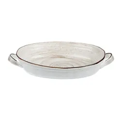 Блюдо овальное 30,5*23*5,7 см 2200 мл с ручками White Fusion P.L. Proff Cuisine [1]
