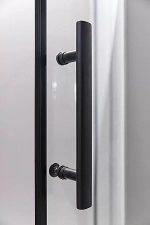 Душевой уголок Esbano ESD-7025B ESUGD7025B 100x100 стекло прозрачное/профиль черный матовый
