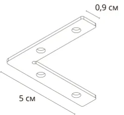 Коннектор угловой для шинопровода Arte Lamp