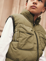 Жилет утепленный для мальчика Next Q51-531, Хаки