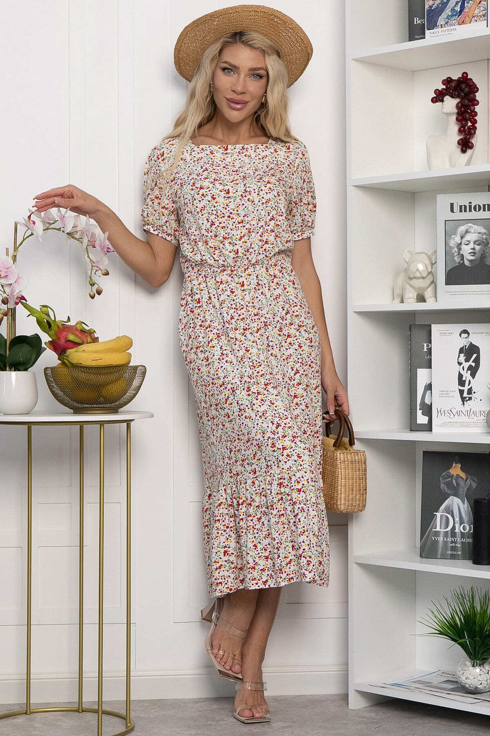 Платье Мирэль (белое) П13861-35М LT Collection