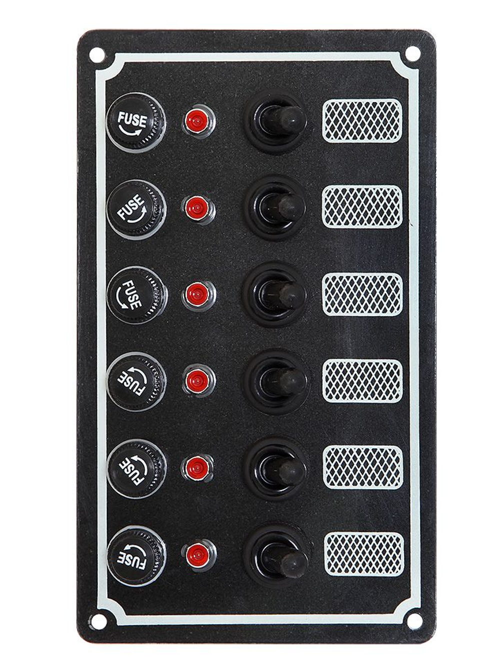 Панель выключателей для судна, 6 тумблеров (10247860)