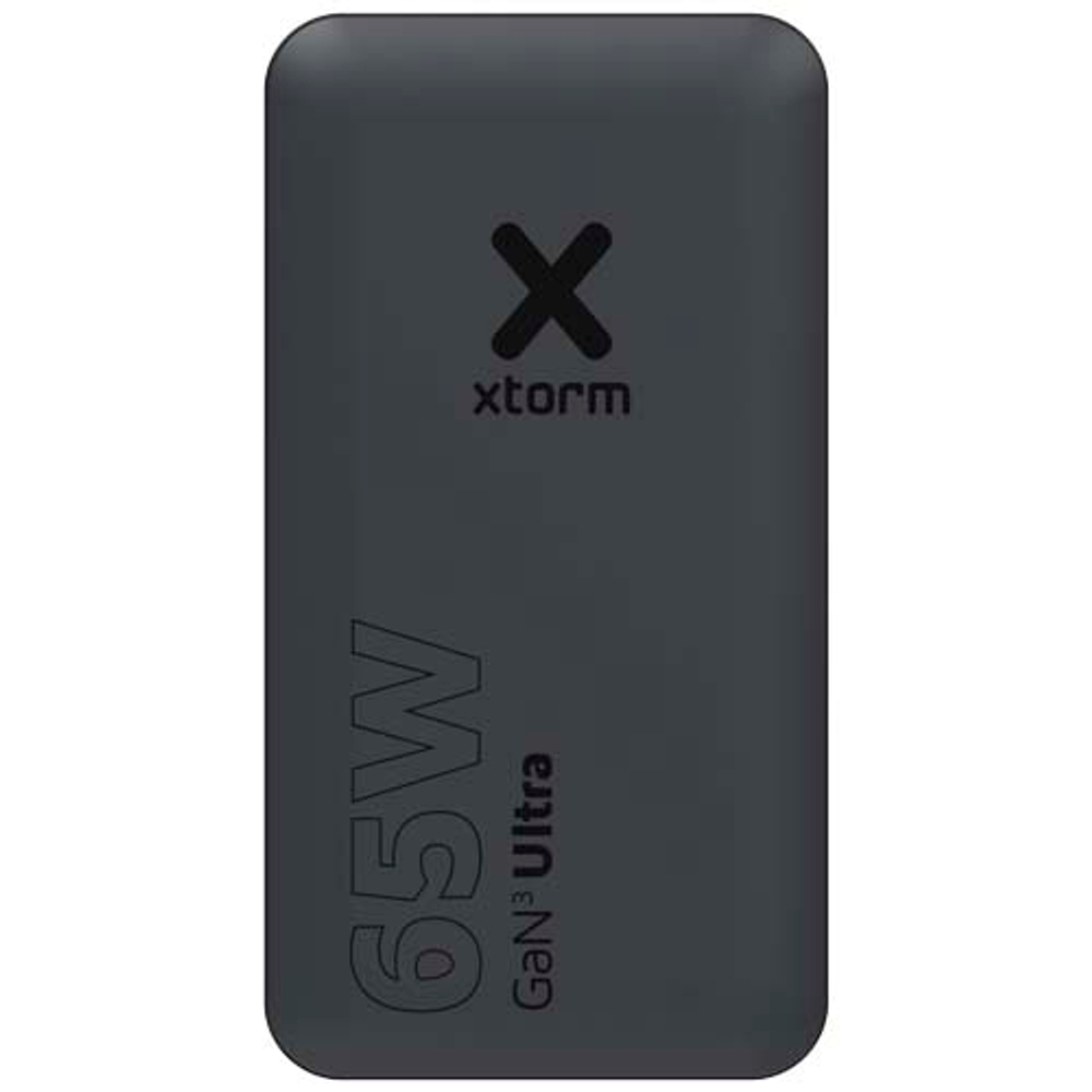 Зарядное устройство для быстрой зарядки Xtorm мощностью 65 Вт с набором из кабеля и дорожного чехла