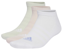 Теннисные носки Adidas 3-Stripes Cushioned Sportswear Low-Cut Crew Socks - разноцветный
