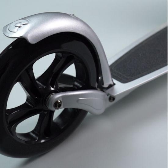 Самокат Micro Classic серебристый матовый