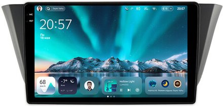Магнитола для Iveco Daily 3 2014+ (рамка гладкая) - Teyes CC4 монитор 9.2" 2K QLED на Android 14, Snapdragon 680, DSP, CarPlay, 4G SIM-слот