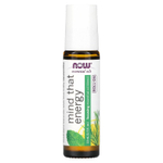 NOW Foods, Эфирные масла, роллер Mind That Energy, 1/3 жидкой унции (10 мл)