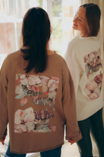 Лонгслив Oversize с принтом