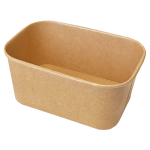 Контейнер бумажный Kraft Hot Soft 1000 мл 170х120х78 мм 1/300