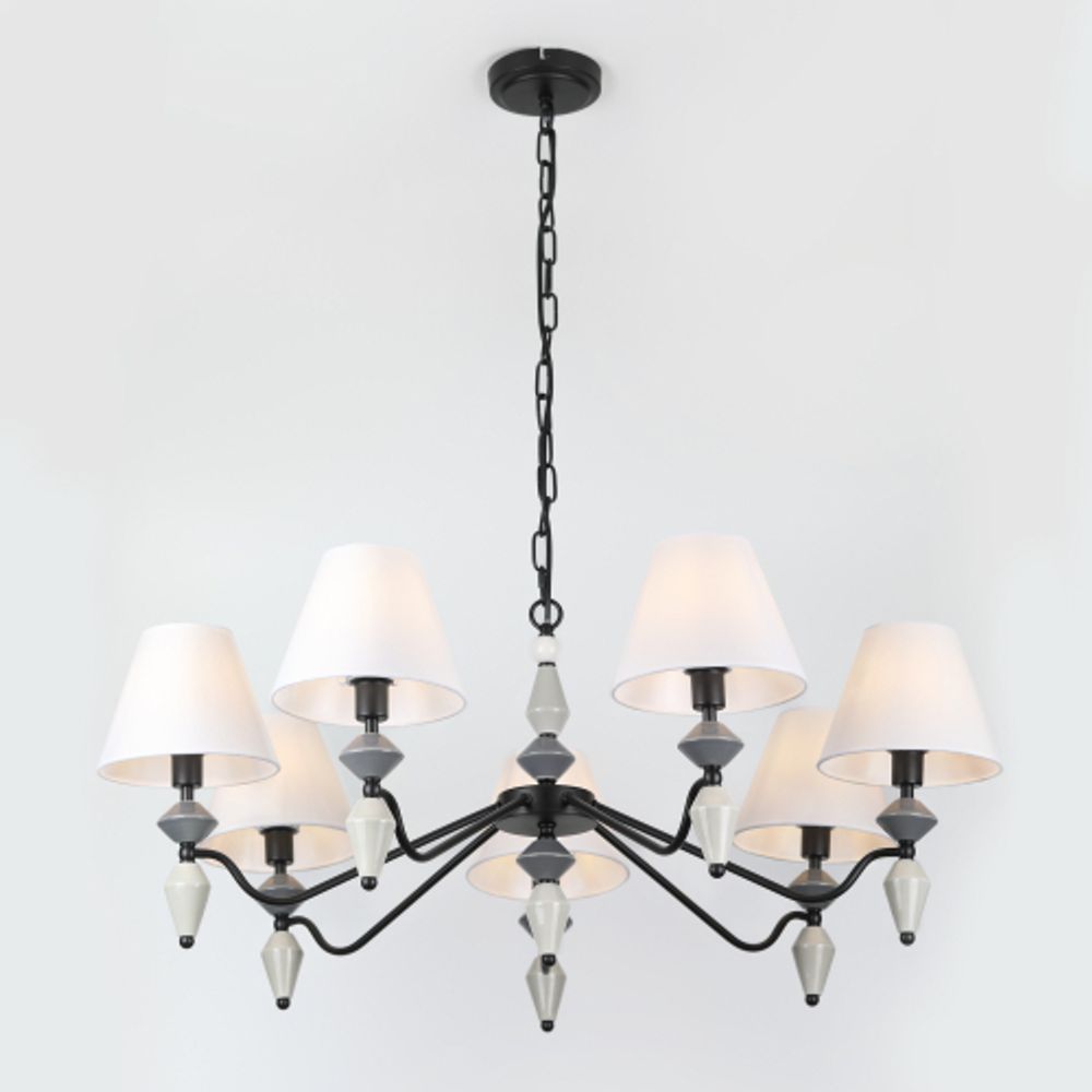 Люстра Rivoli Alisia 2096-307 7 х Е14 40 Вт классика | Rivoli