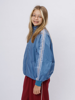 Куртка ветровка голубая