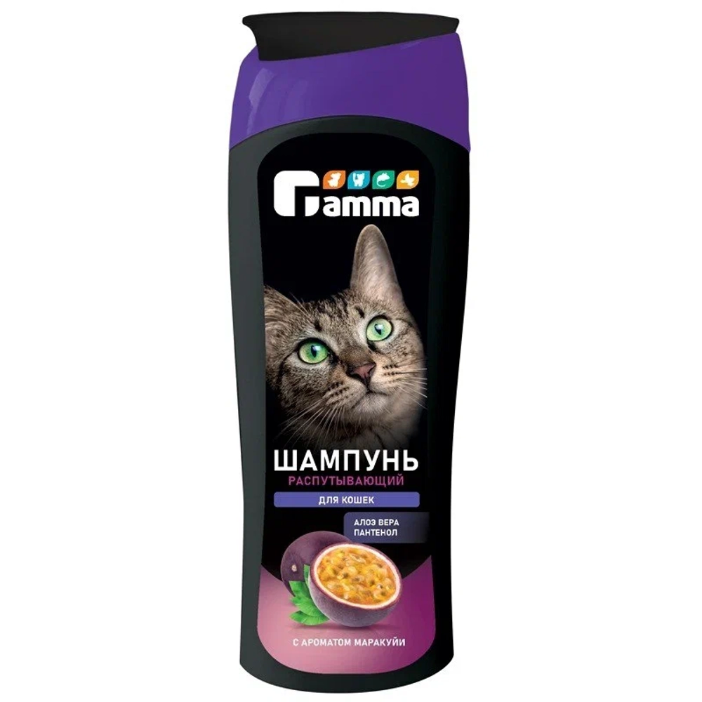 GAMMA Шампунь для кошек распутывающий 400мл