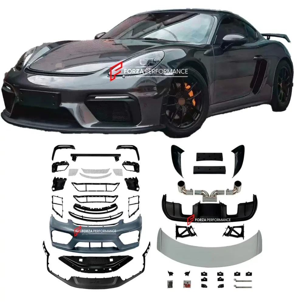Обвес переделка в GT4 для Porsche 718 982 Cayman/Boxster 2016+ Порше