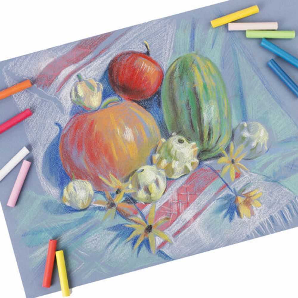 Пастель сухая художественная BRAUBERG ART DEBUT, 72 цвета, круглое сечение, 181463