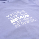 Костюм для девочек футер "Москва-2" р.116, Лавандовый (Ивашка)