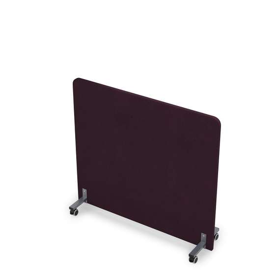 011.МП.1211 Акустическая мобильная перегородка на колесных опорах (1200*377*1100)