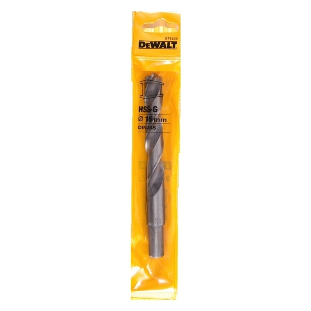 Сверло по металлу HSS-G (16х178х120 мм) DEWALT DT5230