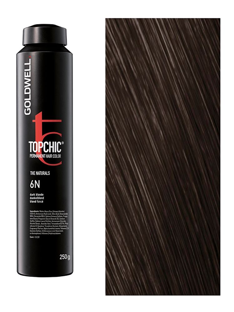 Goldwell Topchic 6N темно-русый, 250 мл