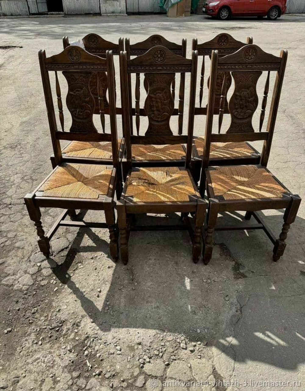 Старинные стулья 6 шт