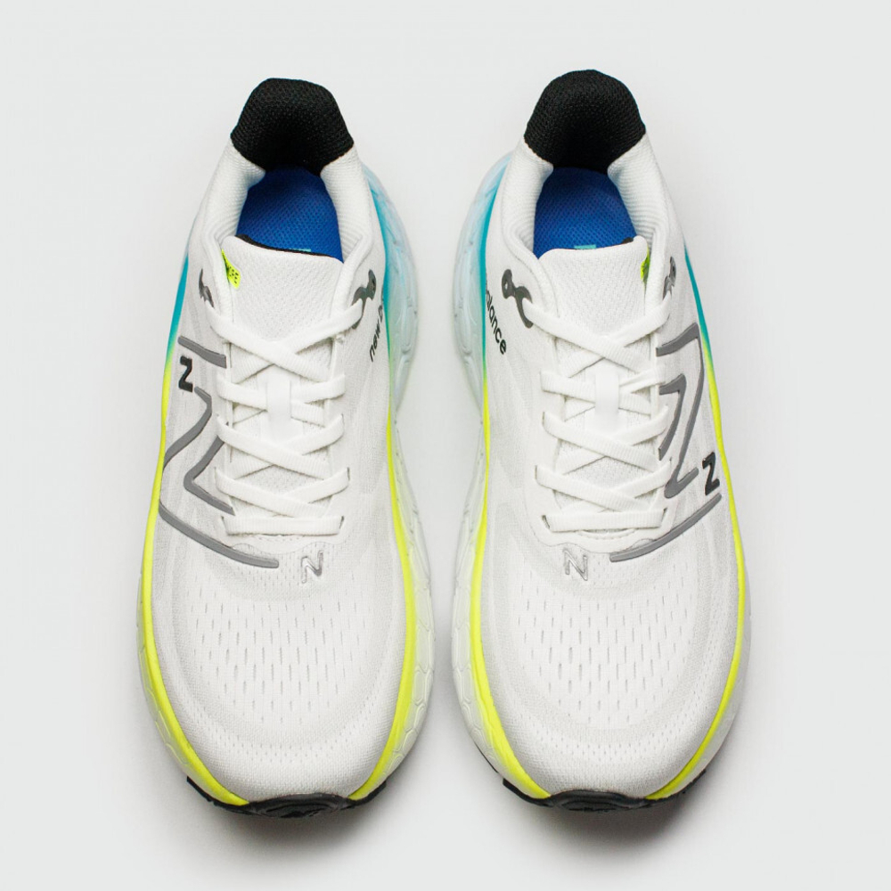 кроссовки New Balance Fresh Foam x More V4 White Yellow