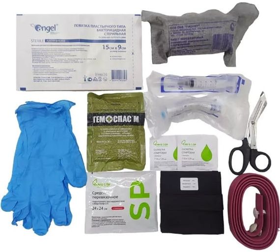 Аптечка индивидуальная (тактическая) без медикаментов в сумке