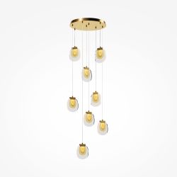 Люстра подвесная светодиодная Maytoni Biology MOD367PL-L30BBSK