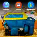 Мощная шаромойка для мойки, чистки и дезинфекции шаров PowerSphere, 30000 шаров/час