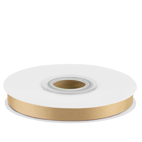 Лента атласная (0,7 см*22,85 м) Карамельный, 1 шт.