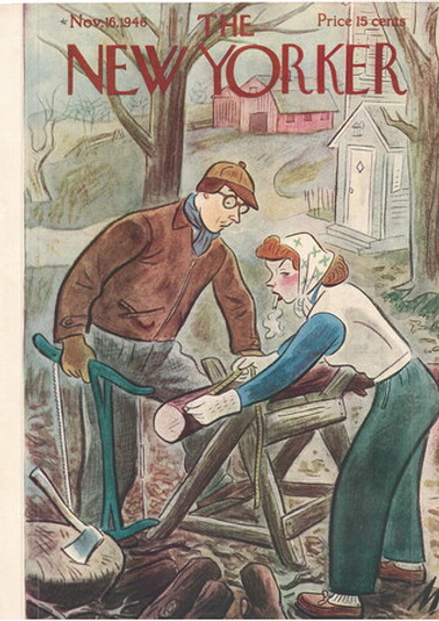 Журнал The New Yorker 16-11-1946, обложка