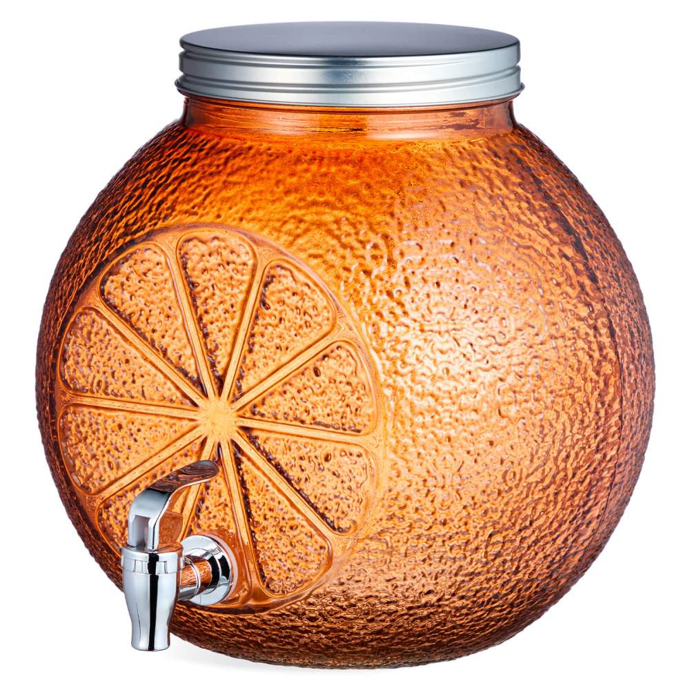 Диспенсер для напитков 8л "Orange", 25,5*21,5*25,5см